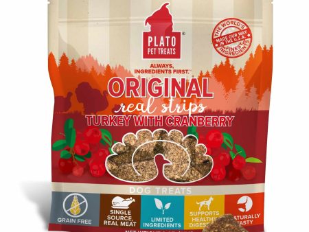 Plato Original Real Strips Turkey & Cranberry Online Hot Sale