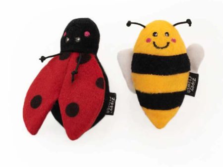 ZippyClaws 2-Pack - Ladybug and Bee Cheap