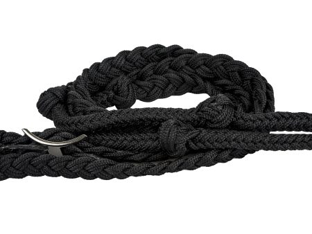 Tabelo Knotted Braided Barrel Rein Online now