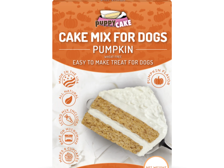 Puppy Cake Mix Pumpkin Cake 9oz on Sale