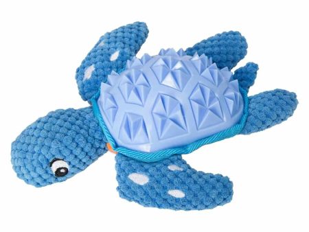 SnugArooz Titan the Turtle TPR Shell Dog Chew Toy 10  Online