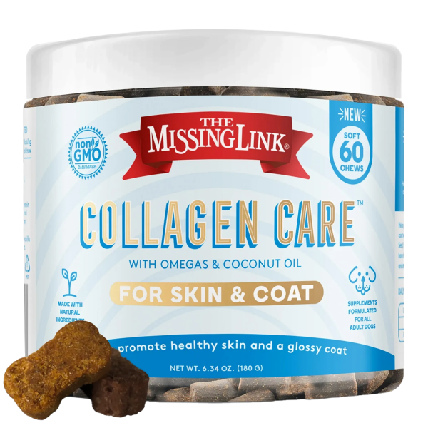 The Missing Link - Collagen Care Skin And Coat Soft Chew 60Ct on Sale