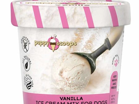 Puppy Cake Puppy Scoops Ice Cream Mix Vanilla Cup Small 2.32oz Supply