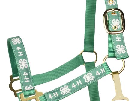 4H Classic Adjustable Nylon Halter With Snap on Sale