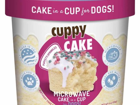 Puppy Cake Cuppy Cake Birthday Cake Flavor with Pupfetti Sprinkles 4oz Sale