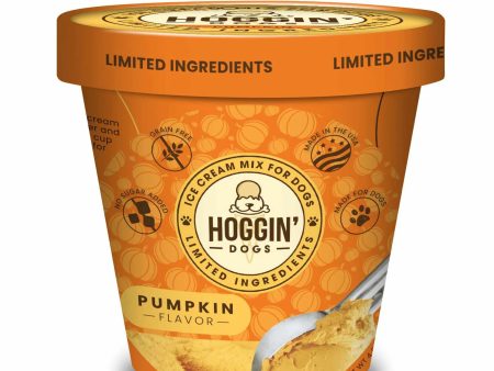 Puppy Cake Hoggin  Dogs Ice Cream Mix Pumpkin 4.65 oz Online now