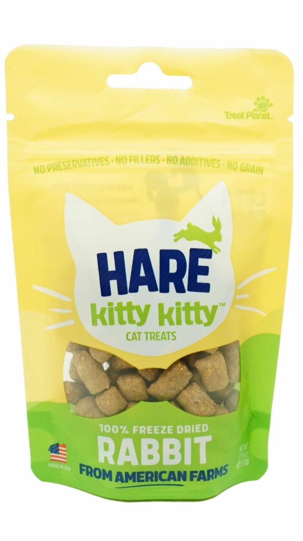 Kitty Kitty Hare Freeze Dried Rabbit Treat 0.9oz Online now