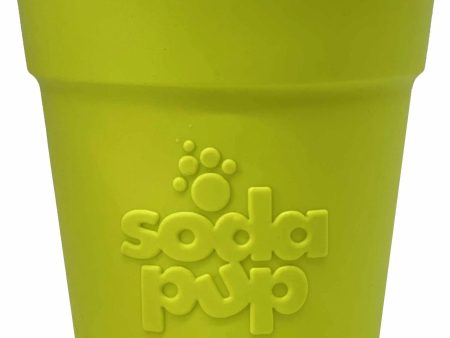 SodaPup Rubber  Flower Pot Durable Treat Dispenser Dog Toy Fashion