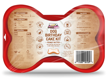 Puppy Cake Dog Birthday Cake Kit Online Sale