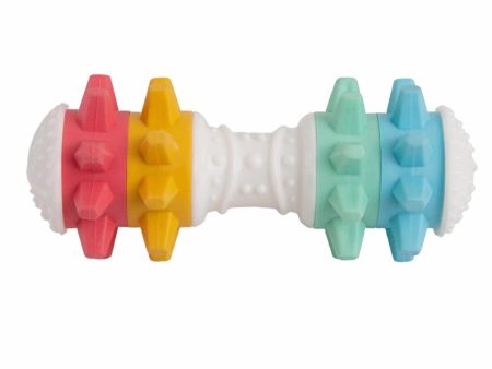 SnugArooz Shake It Off Dog Chew Toy Multicolored 5  For Cheap