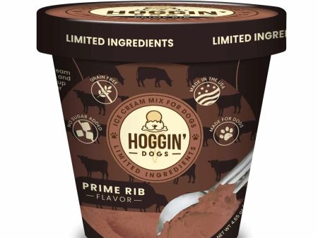 Puppy Cake Hoggin  Dogs Ice Cream Mix Prime Rib 4.65 oz For Discount