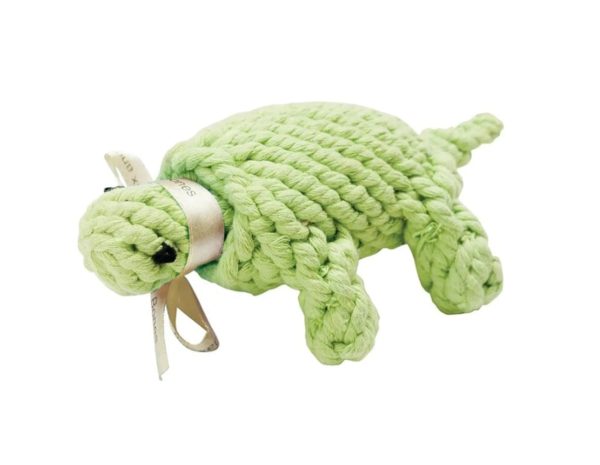 Jax & Bones Ted the Turtle Rope Dog Toy Large 9  Cheap