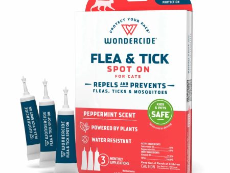 Wondercide Flea & Tick Spot On for Cats - Peppermint For Sale