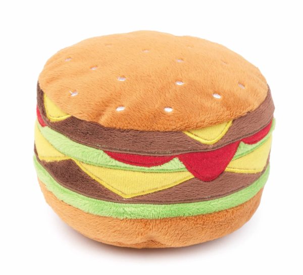 FuzzYard Dog Toy Hamburger Online now