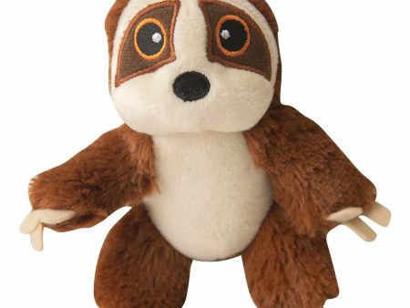 SnugArooz Baby Sasha the Sloth Plush Dog Toy 5  Sale