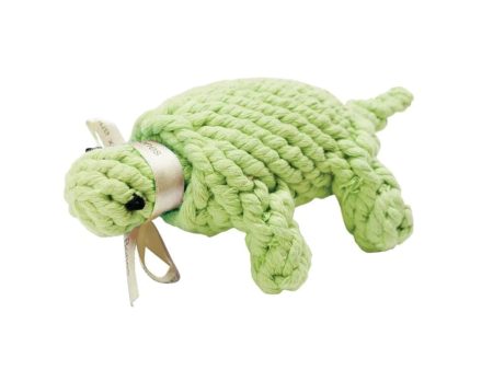 Jax & Bones Ted the Turtle Rope Dog Toy Large 9  Cheap