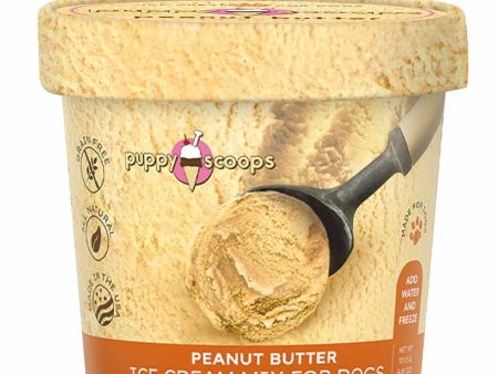 Puppy Cake Puppy Scoops Ice Cream Mix Peanut Butter Cup Small 2.32oz Supply