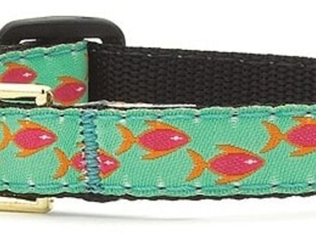 Up Country Tropical Fish Cat Collar Online Sale