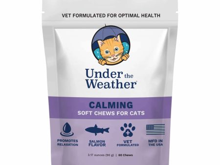 Under the Weather Cat Calming Chews 60 ct. For Sale