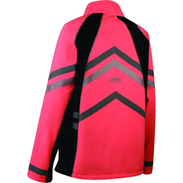 Weatherbeeta Jacke Reflective HiVis Softshell Fleece Gefüttert Rosa For Sale