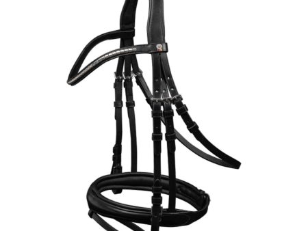 Waldhausen Zaum X-Line Clincher Schwarz on Sale