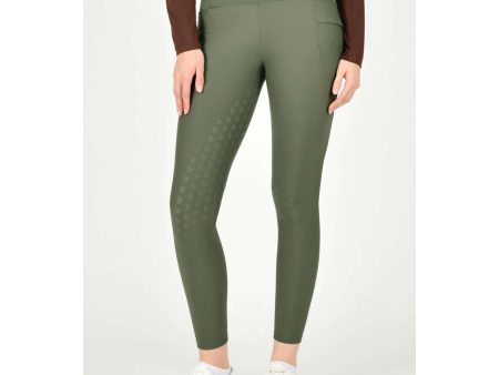 Weatherbeeta Reitleggings Thermal Olive Night on Sale