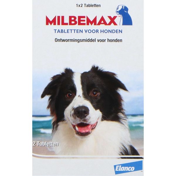 Milbemax Entwurmungstablette Hund Groß 2 Tabletten Hot on Sale