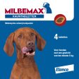 Milbemax Kautabletten Geschmacksvoll Großer Hund 4 Tabletten Hot on Sale