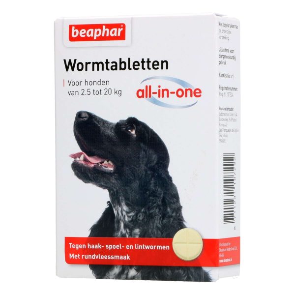 Beaphar Wurmtabletten All-in-One Hund 2,5-20kg Online Hot Sale